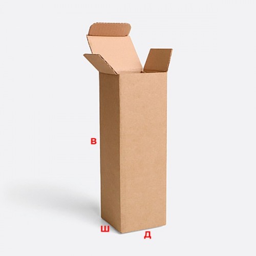 Короб «ласточкин хвост» с крышкой FEFCO 215