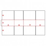 Короб FEFCO-203 складной гофрокороб упрощенной конструкции