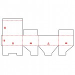 Коробка ласточкин хвост FEFCO-215