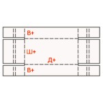 Коробка FEFCO-331 телескопическая Коробка FEFCO-331 телескопическая