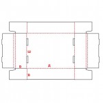 Коробка FEFCO-422 складной поддон/короб