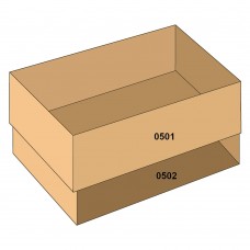 Коробка FEFCO-504 конструкция под склейку