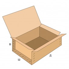 Коробка FEFCO-610 прочносоединяемый короб
