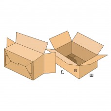 Коробка FEFCO-711 клееная складная коробка из одной части