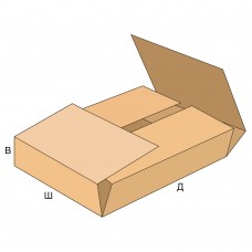 Коробка FEFCO-402 складной поддон/короб