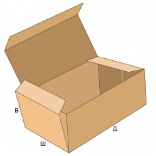 Коробка FEFCO-420 складной поддон/короб