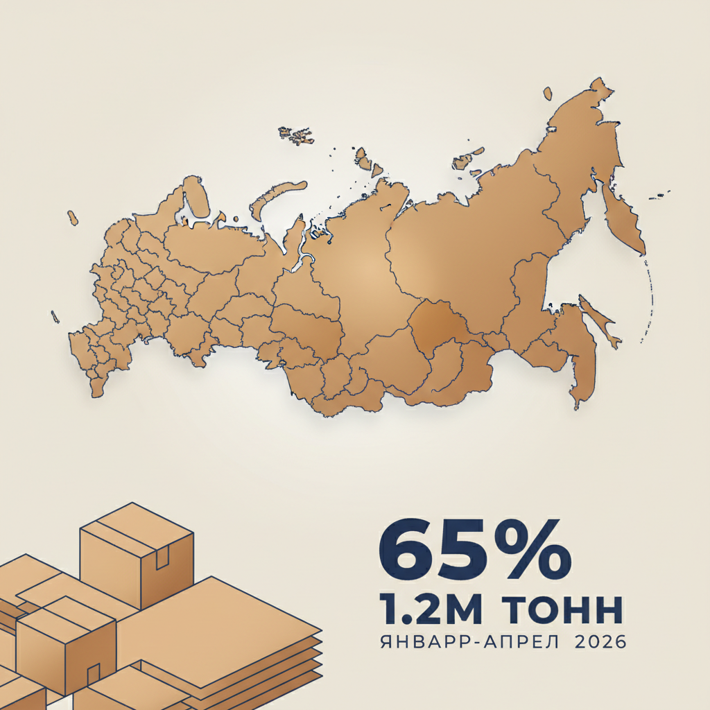Рынок гофротары в России в 2026 году: сколько потребляем, куда растём и что это значит для закупщика