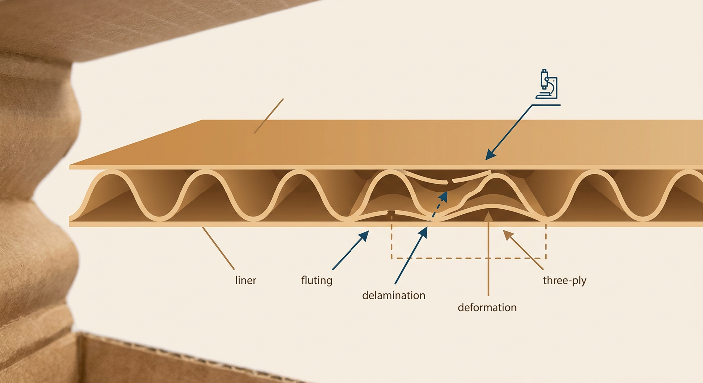 Почему коробки мнутся, расслаиваются и теряют форму: 7 причин низкого качества гофрокартона и как их устранить